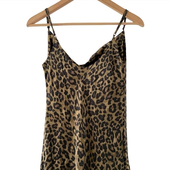 Zara Blogger Favorite Leopard Print Slip Dress - Picture 12 of 15